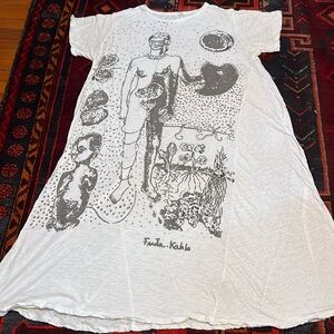 Magnolia Pearl RARE Frida Kahlo Short Sleeved Dylan Dress New w/out tags